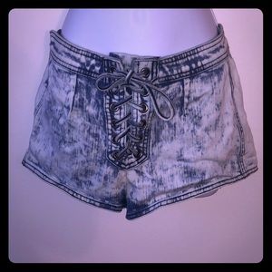 Carmar lace up shorts